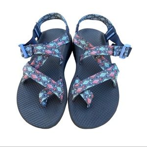 Chaco Womens Z Cloud 2 Sandal Trace Eclipse Black Blue Pink